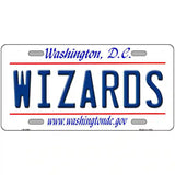Wizards Washington DC State Metal Novelty License Plate 24" x 12" (LLP)