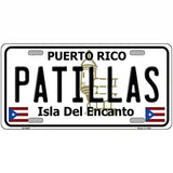 Patillas Puerto Rico Metal Novelty License Plate 24" x 12" (LLP)