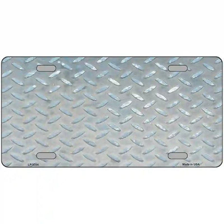 Silver Toolbox Diamond Metal Novelty License Plate 24" x 12" (LLP)