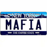 Mafia New York Novelty Metal License Plate 24" x 12" (LLP)