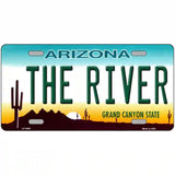 The River Arizona Novelty Metal License Plate 24" x 12" (LLP)