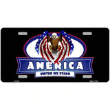 America United Metal Novelty License Plate 24" x 12" (LLP)