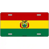 Bolivia Flag Metal Novelty License Plate 24" x 12" (LLP)