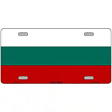 Bulgaria Flag Metal Novelty License Plate 24" x 12" (LLP)
