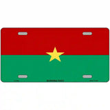 Burkina Faso Flag Metal Novelty License Plate 24" x 12" (LLP)