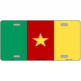 Cameroon Flag Metal Novelty License Plate 24" x 12" (LLP)