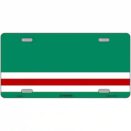 Ichkeria Flags Metal Novelty License Plate 24" x 12" (LLP)