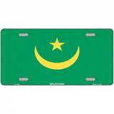 Mauritania Flag Metal Novelty License Plate 24" x 12" (LLP)