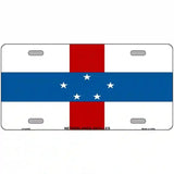 Netherlands Antilles Flag Metal Novelty License Plate 24" x 12" (LLP)