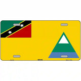 Nevis Flag Metal Novelty License Plate 24" x 12" (LLP)