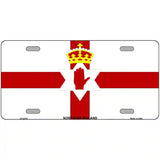 Northern Ireland Flag Metal Novelty License Plate 24" x 12" (LLP)