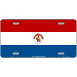 Paraguay-REV Flag Metal Novelty License Plate 24" x 12" (LLP)
