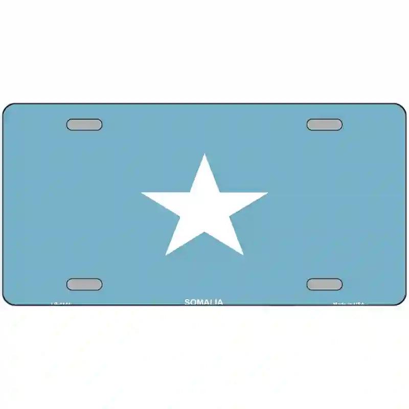 Somalia Flag Metal Novelty License Plate 24" x 12" (LLP)