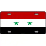 Syria Flag Metal Novelty License Plate 24" x 12" (LLP)