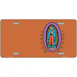 Virgin Mary Copper Metal Novelty License Plate 24" x 12" (LLP)