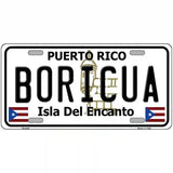 Boricua Puerto Rico Metal Novelty License Plate 24" x 12" (LLP)