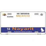 Nayarit Mexico Novelty Metal License Plate 24" x 12" (LLP)