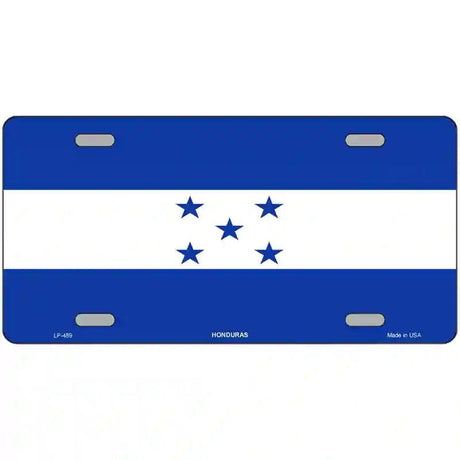 Honduras Flag Metal Novelty License Plate 24" x 12" (LLP)