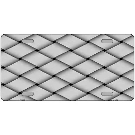 Weave Customizable Metal Novelty License Plate 24" x 12" (LLP)