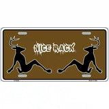 Nice Rack Novelty Metal License Plate 24" x 12" (LLP)