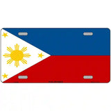 Philippines Flag Metal Novelty License Plate 24" x 12" (LLP)