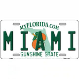 Miami Florida Novelty Metal License Plate 24" x 12" (LLP)