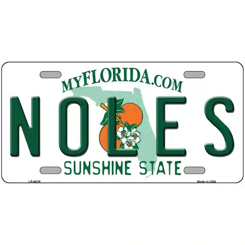 Noles Florida Novelty Metal License Plate 24" x 12" (LLP)