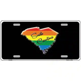 South Carolina Rainbow Metal Novelty License Plate 24" x 12" (LLP)