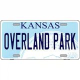 Overland Park Kansas Novelty Metal License Plate 24" x 12" (LLP)