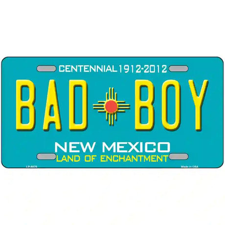 Bad Boy New Mexico Novelty Metal License Plate 24" x 12" (LLP)