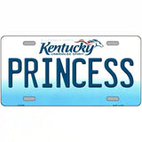 Princess Kentucky Novelty Metal License Plate 24" x 12" (LLP)