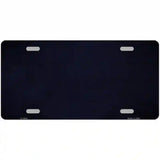 Blue Oil Rubbed Solid Metal Novelty License Plate 24" x 12" (LLP)