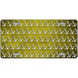Yellow White Anchor Oil Rubbed Metal Novelty License Plate 24" x 12" (LLP)