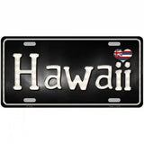 Hawaii Flag Script Metal Novelty License Plate 24" x 12" (LLP)