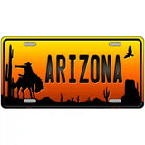 Rodeo Arizona Scenic Novelty Metal License Plate 24" x 12" (LLP)