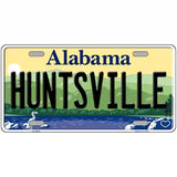 Huntsville Alabama Metal Novelty License Plate 24" x 12" (LLP)