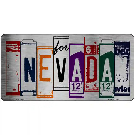 Nevada License Plate Art Metal Novelty License Plate 24" x 12" (LLPC)
