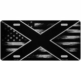Alabama Carbon Fiber Novelty Metal License Plate 24" x 12" (LLPC)
