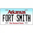 Fort Smith Arkansas Metal Novelty License Plate 12" x 6" (LP)