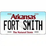 Fort Smith Arkansas Metal Novelty License Plate 12" x 6" (LP)