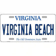 Virginia Beach Virginia Metal Novelty License Plate 12" x 6" Automotive (LP)