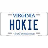 Hokie Virginia Metal Novelty License Plate 12" x 6" (LP)