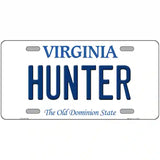 Hunter Virginia Metal Novelty License Plate 12" x 6" (LP)