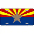 Arizona Big Star State Flag Novelty Metal License Plate 12" x 6" (LP)