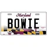Bowie Maryland Metal Novelty License Plate 12" x 6" (LP)