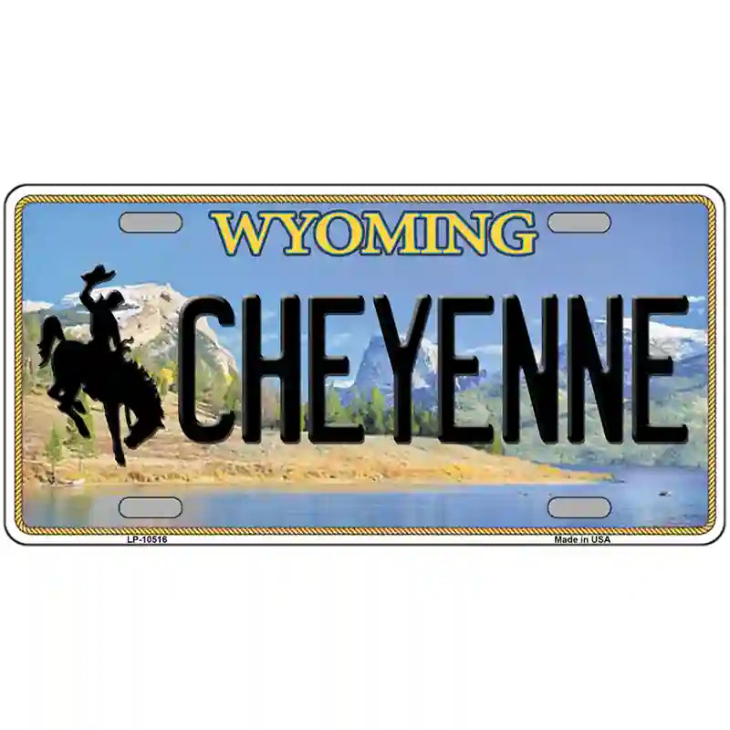 Decorative License Plates Wyoming