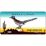 Roadrunner Arizona Novelty Metal License Plate 12" x 6" (LP)