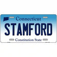 Stamford Connecticut Metal Novelty License Plate 12" x 6" Automotive (LP)