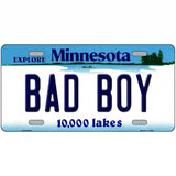 Bad Boy Minnesota State Novelty License Plate 12" x 6" (LP)