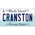Cranston Rhode Island State License Plate Novelty License Plate 12" x 6" (LP)